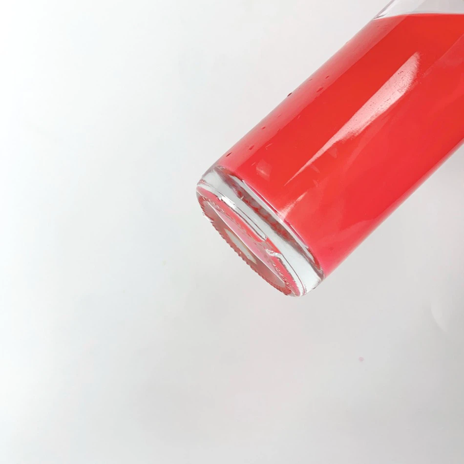 Round Premium Whiskey Glass Bottles