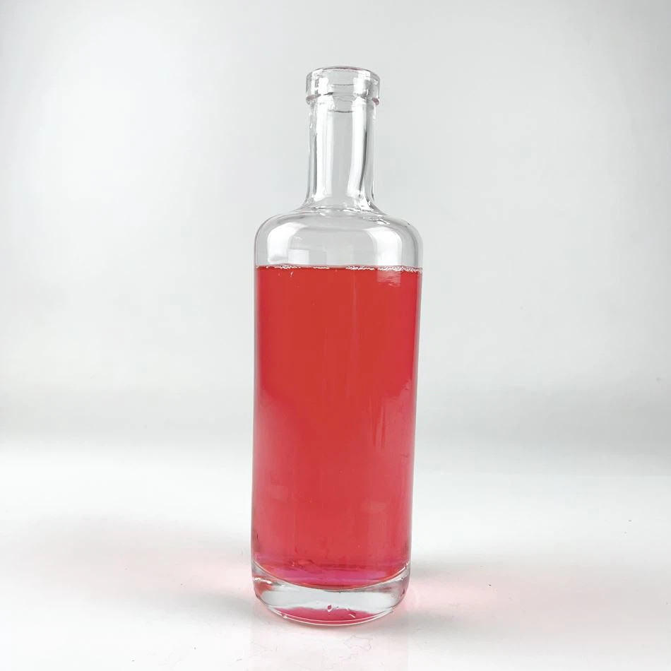 Okrągłe butelki szklane premium do whisky